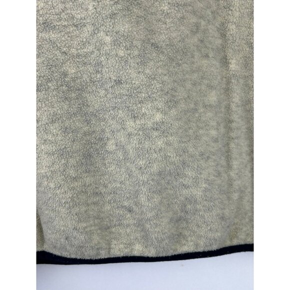 Patagonia Synchilla Men's Size Medium Fleece Jacket Pullover Beige - Picture 12 of 13